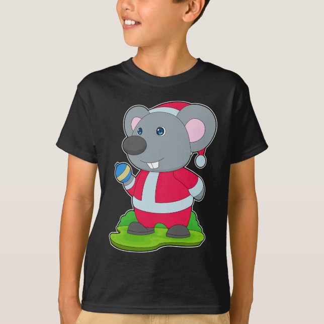 Mus Jul Julgranskula T Shirt (Framsida)