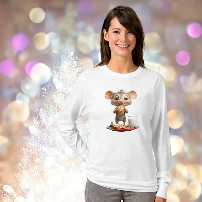 Mus Jul Kvinnors Tee (Skapare uppladdad)