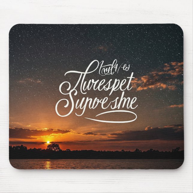 Mus mattor & Desk Mats Musmatta (Framsidan)