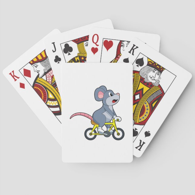 Mus med casinokort (Baksidan)
