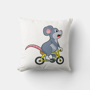 Mus med cykel kudde
