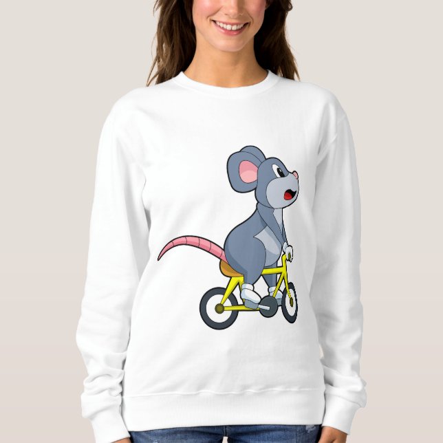 Mus med cykel t shirt (Framsida)