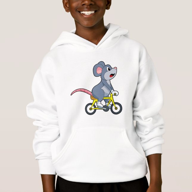 Mus med cykel t shirt (Framsida)