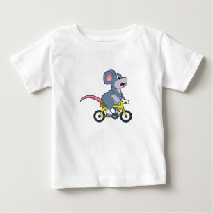 Mus med cykel t shirt