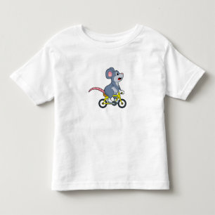 Mus med cykel t shirt
