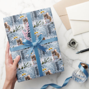 Mus med Daisy i Snö Presentpapper
