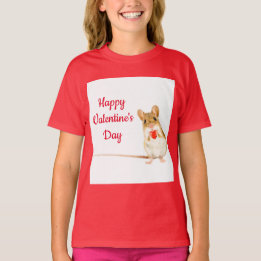 Mus med hjärta T-skikt T Shirt