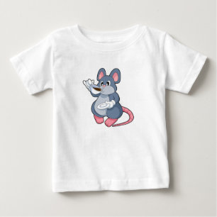 Mus med kaffe Kopp T Shirt