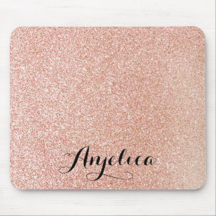 Mus-musslor i Ro Guld Faux Glitter Musmatta