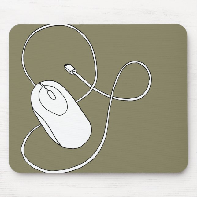 Mus på Mousepad Musmatta (Framsidan)