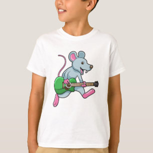Mus på Music med Guitar T Shirt