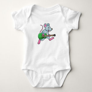Mus på Music med Guitar T Shirt