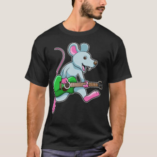 Mus på Music med Guitar T Shirt