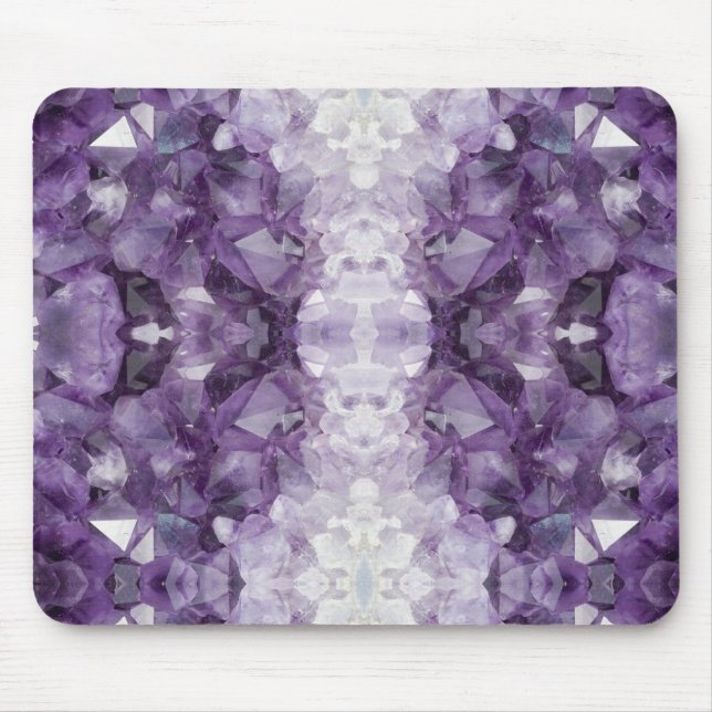 Mus Pad Amethyst Crystals Musmatta (Framsidan)
