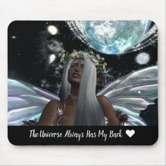 Mus Pad - LoA Fairy Universe har alltid min rygg Musmatta