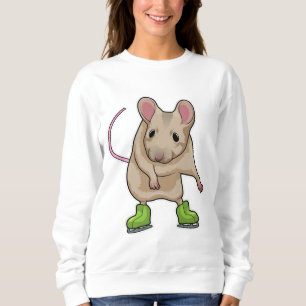 Mus Skridskoåkning Skridskor T Shirt