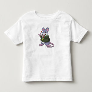 Mus som brudgumme med kostym t shirt