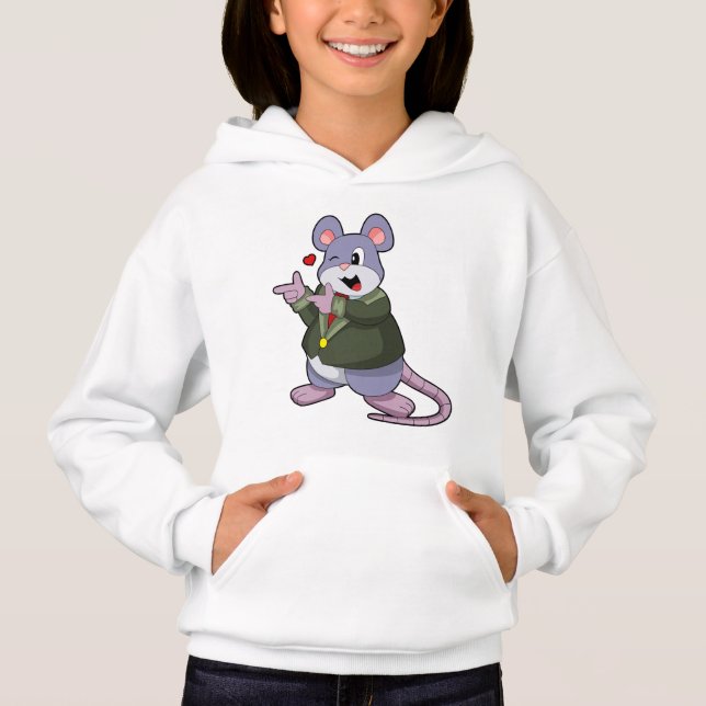 Mus som brudgumme med kostym t shirt (Framsida)