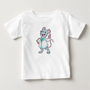 Mus som Doktor med Doktor jacka T Shirt