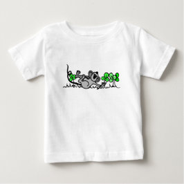 Mus som spelas in i schampinjoner t shirt