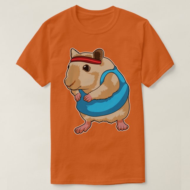 Mus som Springer med huvud T Shirt (Design framsida)