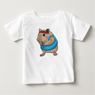 Mus som Springer med huvudband T Shirt