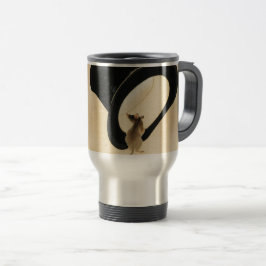 Mus Top hat kinesisk djurparksminnesdag i Råtta i Resemugg