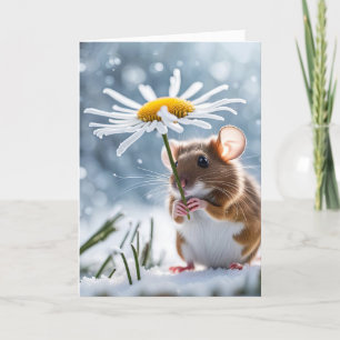 Mus under Daisy Kort