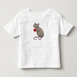 Mus vid Boxing med Boxing-handskar T Shirt