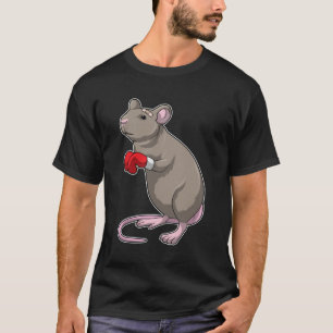 Mus vid Boxing med Boxing-handskar T Shirt
