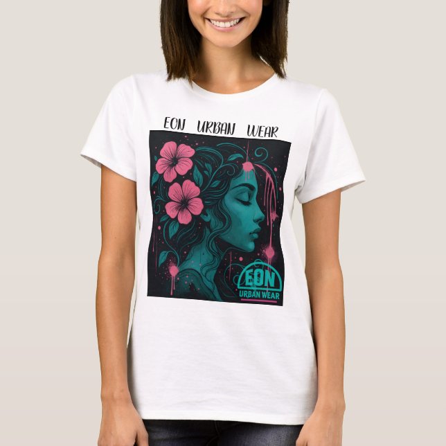 MUSA DE LAS FLORES T SHIRT (Framsida)
