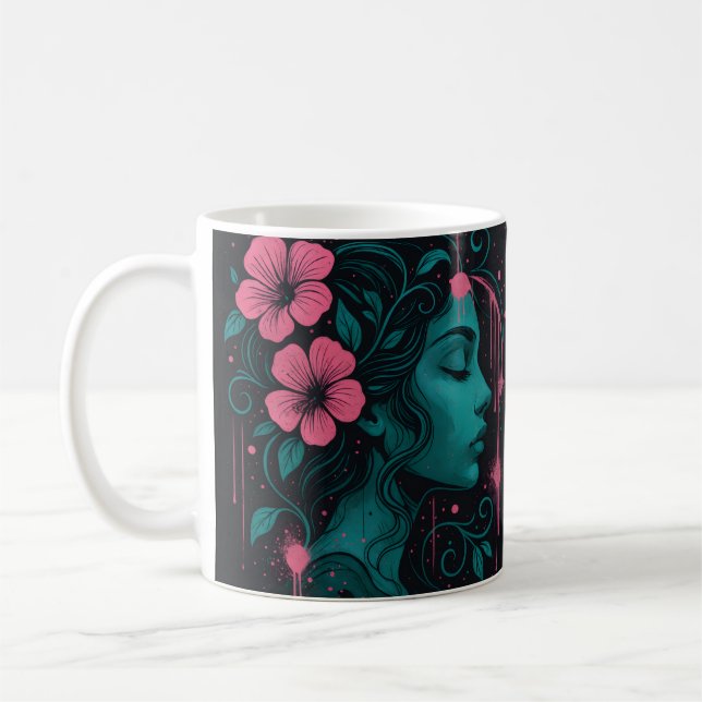 MUSA FLORAL KAFFEMUGG (Vänster)