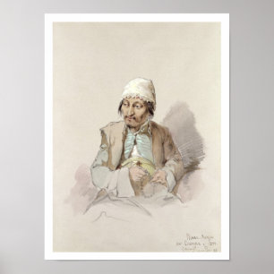 Musa - från Kashgar, c.1855 Poster