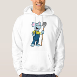Musa som jordbrukare med kummel hoodie