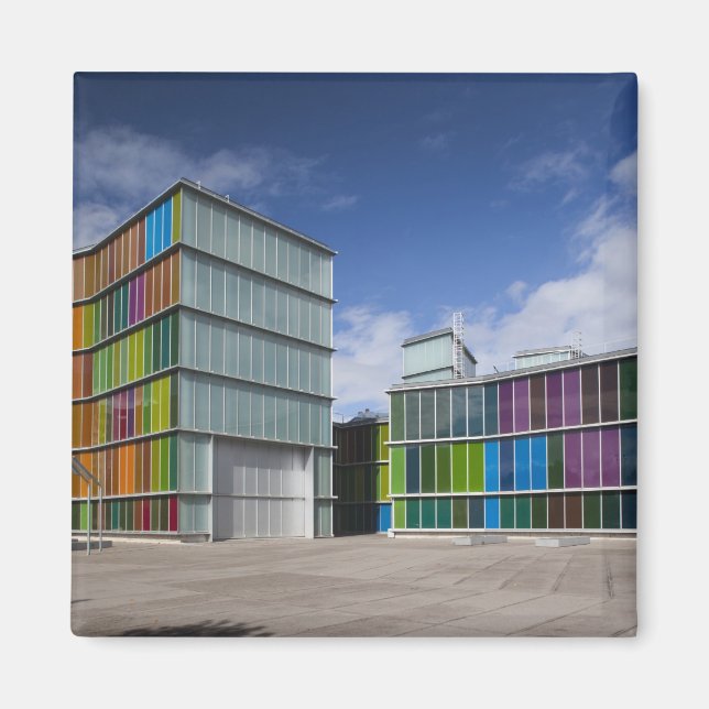 MUSAC, contemporary konstmuseum Magnet (Framsidan)