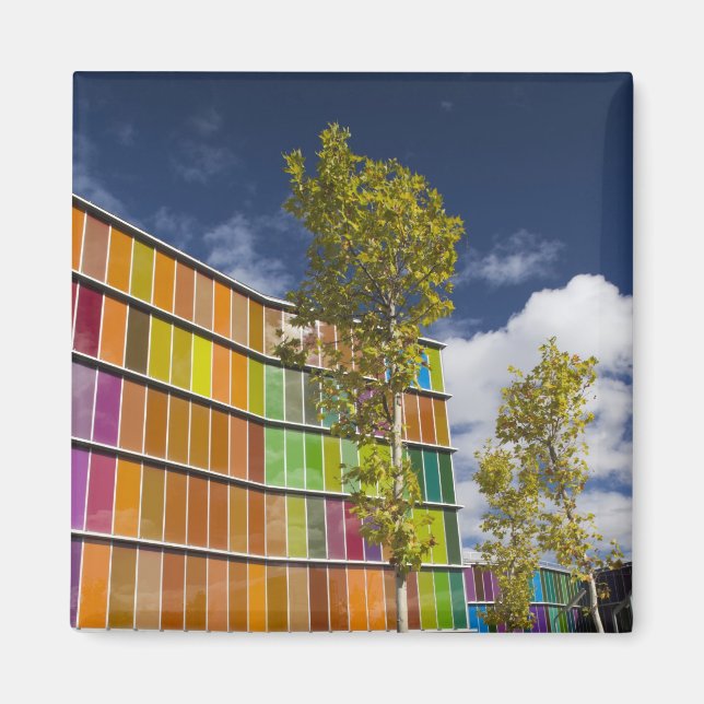 MUSAC, contemporary konstmuseum Magnet (Framsidan)