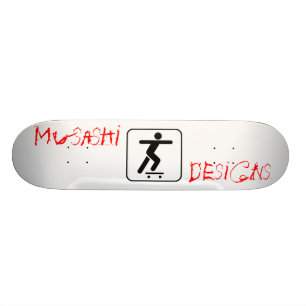 Musashi Designs Stickpusher Mini Skateboard Bräda 18,7 Cm