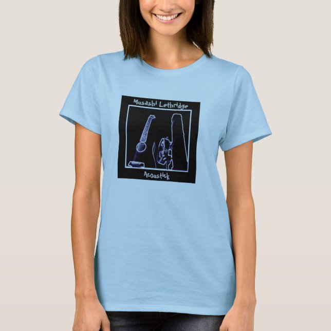 Musashi Lethridge Acoustick Tee Shirt (Framsida)