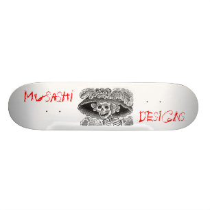 Musashi planlägger Dem-ben Old School Skateboard Bräda 21,6 Cm