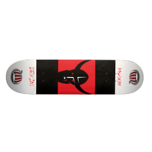 Musashi planlägger den Viking baddaren Mini Skateboard Bräda 18,7 Cm