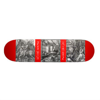 Musashi planlägger Durers apokalyps Mini Skateboard Bräda 18,7 Cm