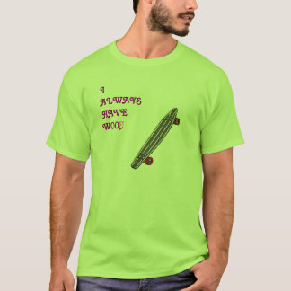 Musashi planlägger trä t-shirt