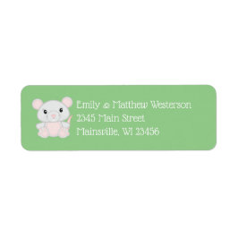 Musbabyskor Returadress Etikett