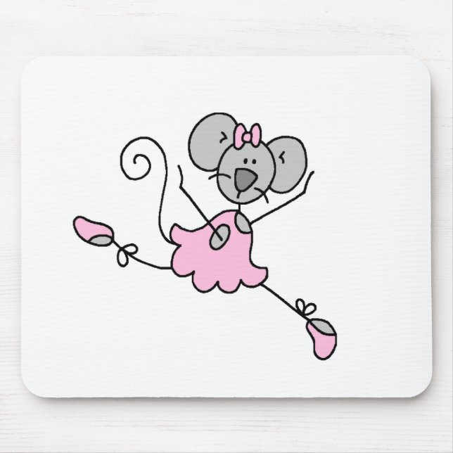 MusBallerina en Mousepad Musmatta (Framsidan)
