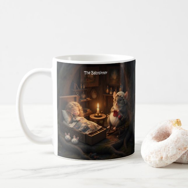 Musbarnvakt Kaffemugg (Med munk)