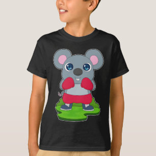 Musboxare Boxning handskar Boxning T Shirt