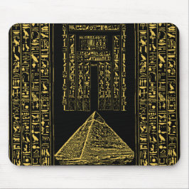 Musbricka för antika Egyptener - pyramid och hiero Musmatta