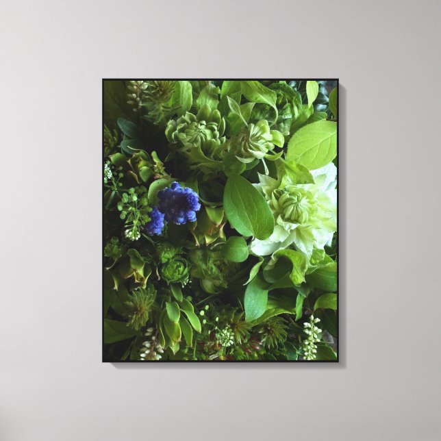 Muscari & Clematis Botanical Canvas Art (Framsida)