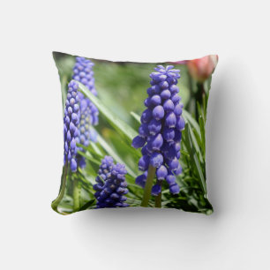 Muscari (Grape Hyacinth) Dekorativ kudde