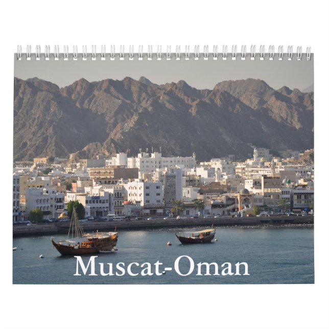 Muscat-Oman-kalender Kalender (Omslag)